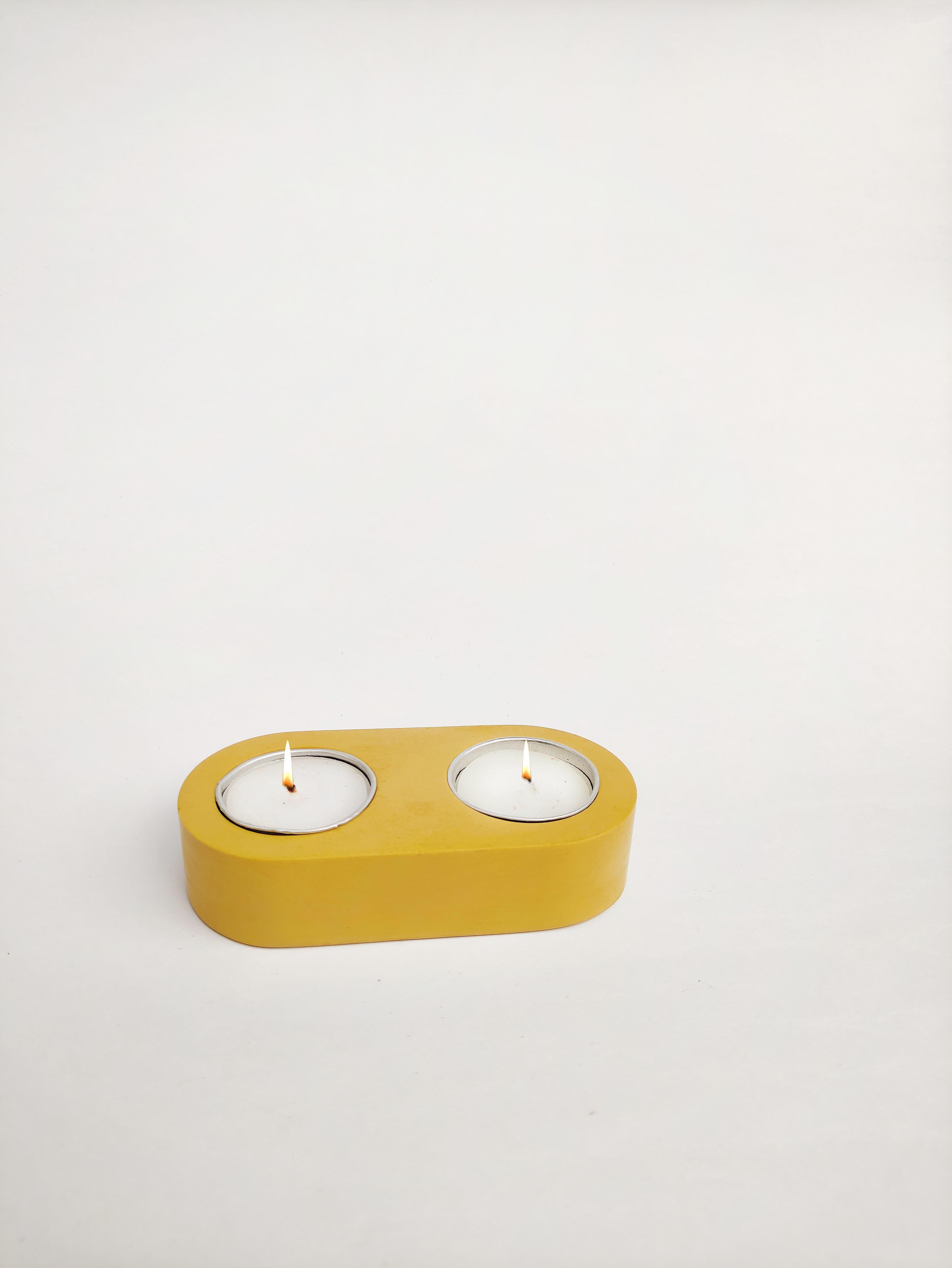 Double Tealight Candle Holder