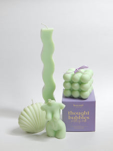 Pastel Green Candle Bundle