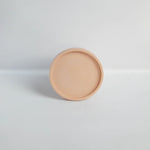 Load image into Gallery viewer, Peach Round Coaster/ Trinket Tray
